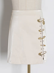 Load image into Gallery viewer, Faux Leather Mini Skirt
