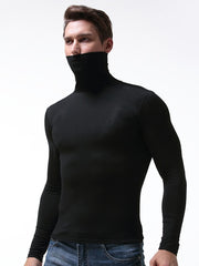 Load image into Gallery viewer, Turtleneck Long Sleeve T-Shirt
