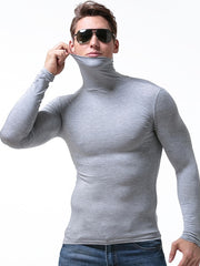 Load image into Gallery viewer, Turtleneck Long Sleeve T-Shirt
