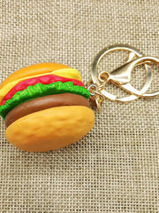 Load image into Gallery viewer, Burger Key Chain
