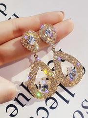 Load image into Gallery viewer, Classic Water Drop Zirconia Earrings
