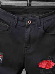 Load image into Gallery viewer, Embroidered Jeans
