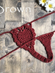 Load image into Gallery viewer, Crochet Bikini Bottom
