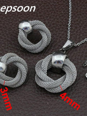 Load image into Gallery viewer, Pendant Necklace And Earrings
