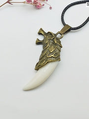 Load image into Gallery viewer, Wolf Tooth Necklace
