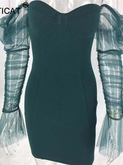 Load image into Gallery viewer, Sheer Sleeve Dress
