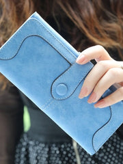 Load image into Gallery viewer, Faux Suede Wallet
