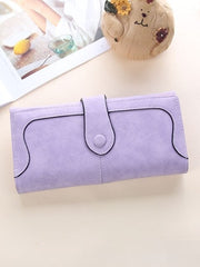 Load image into Gallery viewer, Faux Suede Wallet
