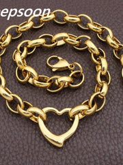 Load image into Gallery viewer, Stainless Steel Heart Necklace
