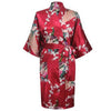 Load image into Gallery viewer, Floral Print Kimono Robe