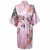 Load image into Gallery viewer, Floral Print Kimono Robe