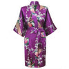 Load image into Gallery viewer, Floral Print Kimono Robe
