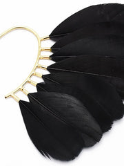 Load image into Gallery viewer, Feather Ear Cuff
