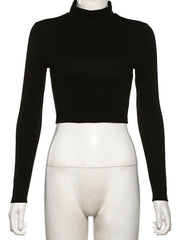 Load image into Gallery viewer, Long-Sleeve Crop Top
