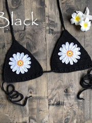 Load image into Gallery viewer, Crochet Flower Bikini

