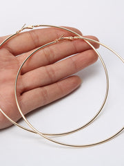 Load image into Gallery viewer, Oversized Hoop Earrings
