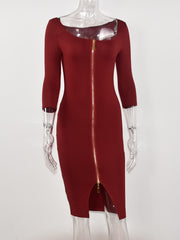 Load image into Gallery viewer, Zipper Dress
