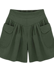 Load image into Gallery viewer, Pleated Shorts with Pockets
