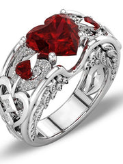 Load image into Gallery viewer, Heart Shaped Engagement Ring
