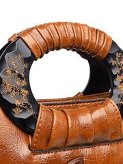 Load image into Gallery viewer, Leather Hand/Shoulder Bag
