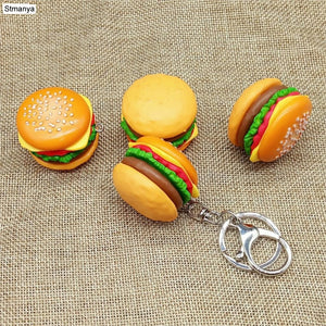 Burger Key Chain