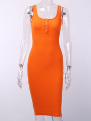 Load image into Gallery viewer, Knee-Length Knitted Dress
