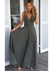 Load image into Gallery viewer, Multiway Wrap Convertible Boho Maxi Dress
