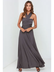 Load image into Gallery viewer, Multiway Wrap Convertible Boho Maxi Dress
