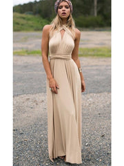Load image into Gallery viewer, Multiway Wrap Convertible Boho Maxi Dress
