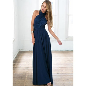 Multiway Wrap Convertible Boho Maxi Dress