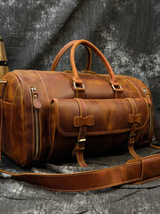 Load image into Gallery viewer, Travel Leather Bag
