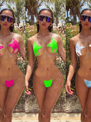 Load image into Gallery viewer, Star Shape Bikini
