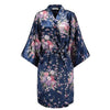 Load image into Gallery viewer, Floral Print Kimono Robe