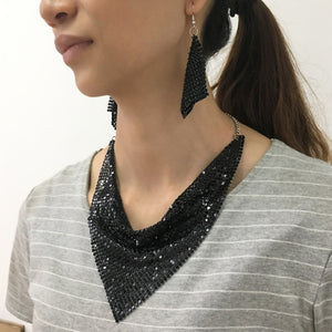 Rhinestone Necklaces & Earrings