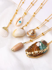 Load image into Gallery viewer, Beach Shell Pendant Necklace
