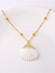 Load image into Gallery viewer, Beach Shell Pendant Necklace
