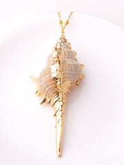 Load image into Gallery viewer, Beach Shell Pendant Necklace
