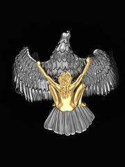 Load image into Gallery viewer, Flying Eagle Ring
