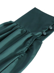 Load image into Gallery viewer, Long Sleeve Satin Jumpsuit
