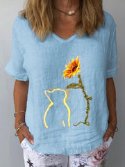 Load image into Gallery viewer, Linen T-Shirts
