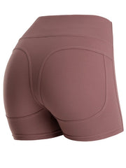 Load image into Gallery viewer, High Waist Shorts With Pockets
