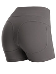 Load image into Gallery viewer, High Waist Shorts With Pockets
