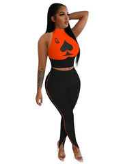 Load image into Gallery viewer, Sleeveless Two Piece Set
