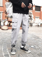 Load image into Gallery viewer, Men&#39;s Side Pockets Cargo Pants
