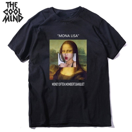 Mona Lisa Print T-Shirt