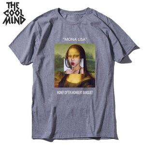 Mona Lisa Print T-Shirt