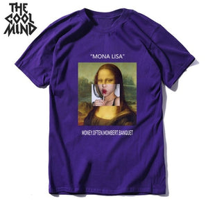 Mona Lisa Print T-Shirt