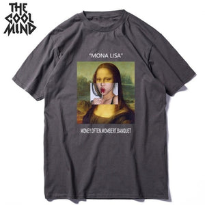 Mona Lisa Print T-Shirt