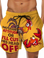 Load image into Gallery viewer, Drawstring Funny Shorts
