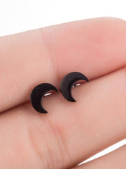 Load image into Gallery viewer, Black Steel Earrings

